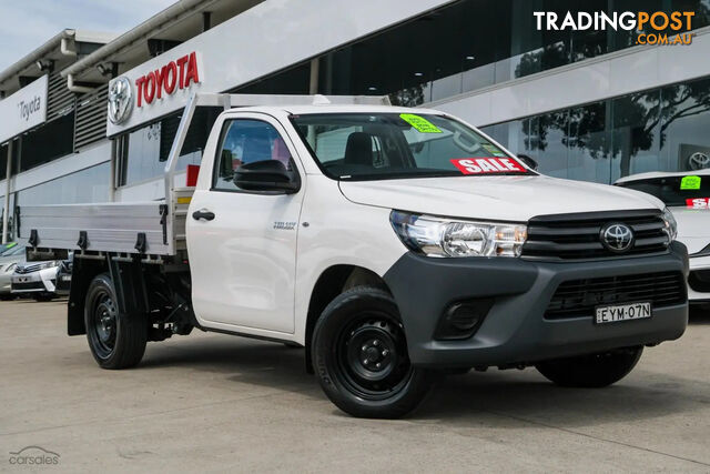 2023 TOYOTA HILUX WORKMATE  CAB CHASSIS