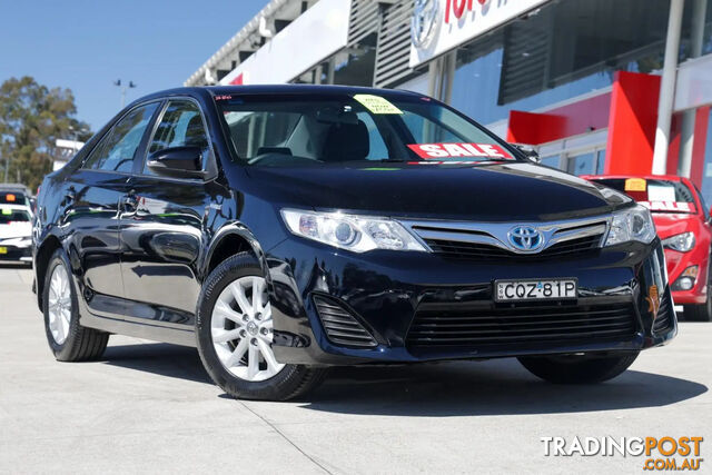 2013 TOYOTA CAMRY HYBRID  SEDAN