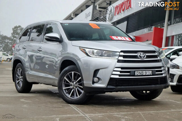 2016 TOYOTA KLUGER GXL  SUV