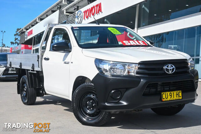 2019 TOYOTA HILUX WORKMATE  CAB CHASSIS