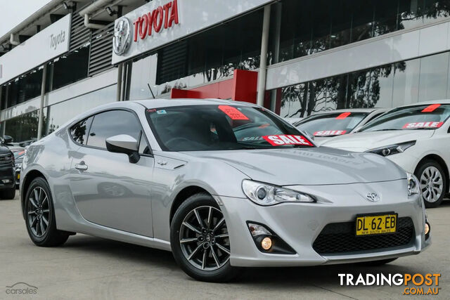 2013 TOYOTA 86 GT  COUPE