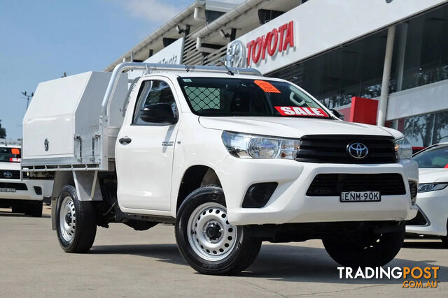 2021 TOYOTA HILUX WORKMATE  CAB CHASSIS