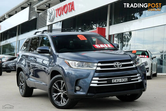 2017 TOYOTA KLUGER GX  SUV