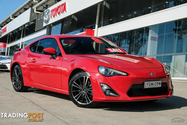 2016 TOYOTA 86 GTS  COUPE