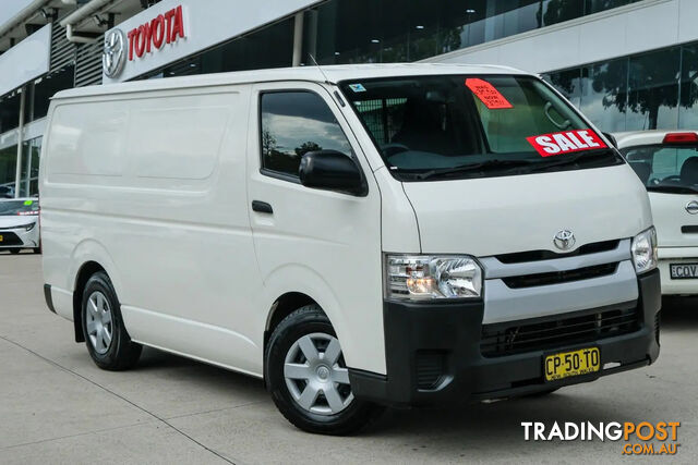 2018 TOYOTA HIACE   VAN