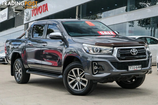 2018 TOYOTA HILUX SR5  UTE