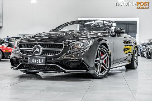 2017 Mercedes-AMG S63  217 MY17