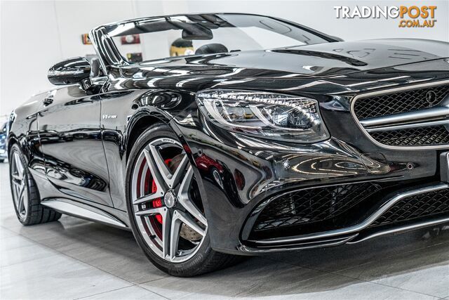 2017 Mercedes-AMG S63  217 MY17