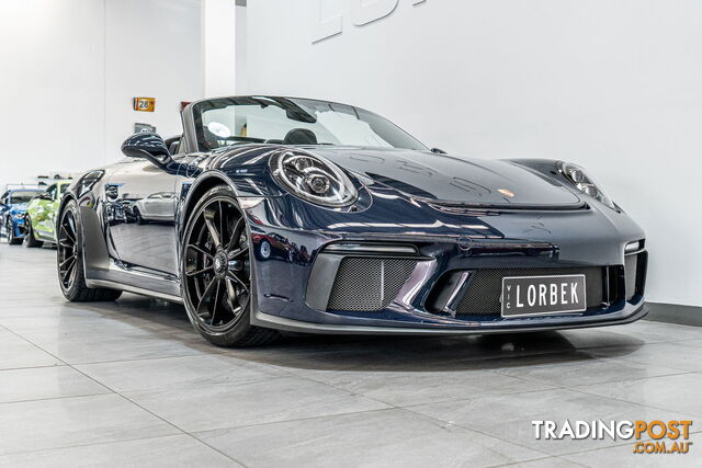 2020 Porsche 911 Speedster 991 MY19