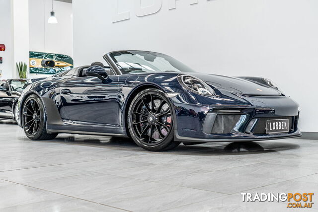 2020 Porsche 911 Speedster 991 MY19