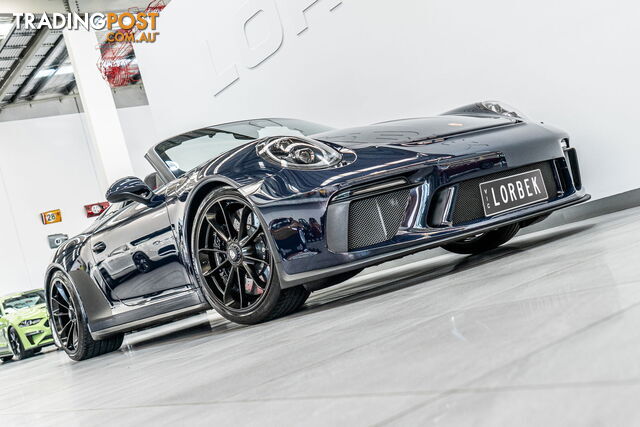 2020 Porsche 911 Speedster 991 MY19