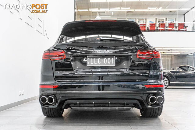 2017 Porsche Cayenne S Platinum Edition 92A MY15