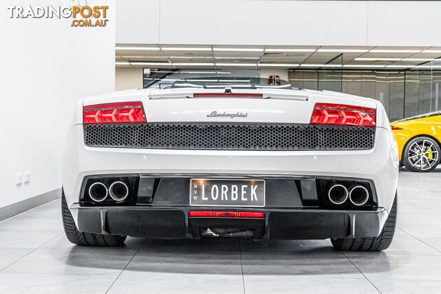 2010 Lamborghini Gallardo Spyder 