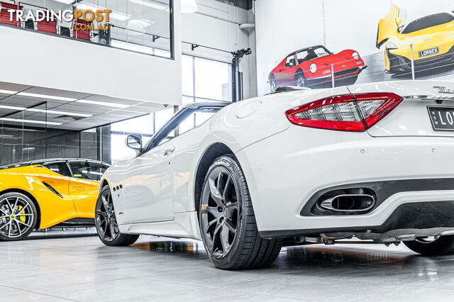 2014 Maserati GranCabrio Sport MY14