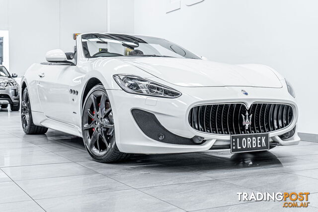 2014 Maserati GranCabrio Sport MY14