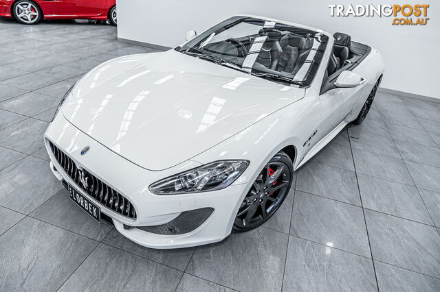 2014 Maserati GranCabrio Sport MY14