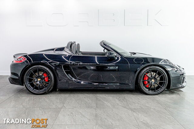 2016 Porsche Boxster Spyder 981 MY16