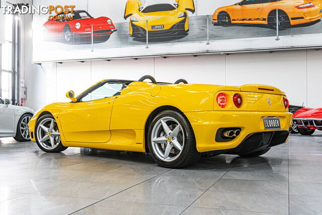 2001 Ferrari 360 Spider 