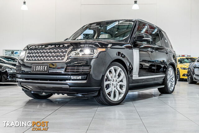 2013 Land Rover Range Rover Autobiography SDV8 LG