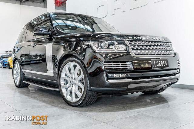 2013 Land Rover Range Rover Autobiography SDV8 LG