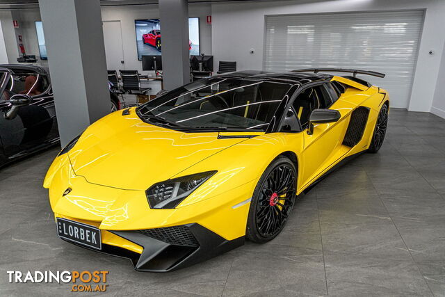 2016 Lamborghini Aventador LP750-4 834 Super Veloce