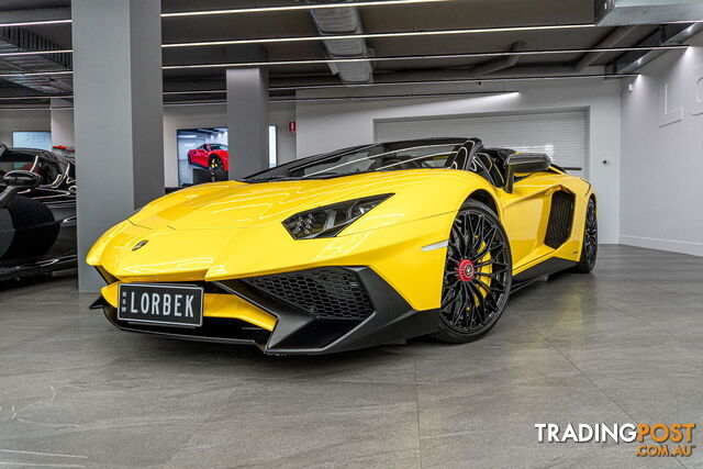 2016 Lamborghini Aventador LP750-4 834 Super Veloce