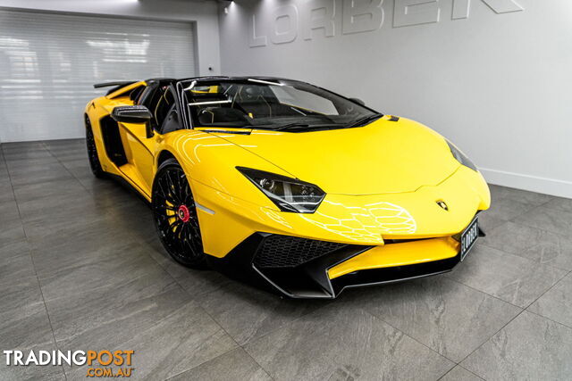 2016 Lamborghini Aventador LP750-4 834 Super Veloce