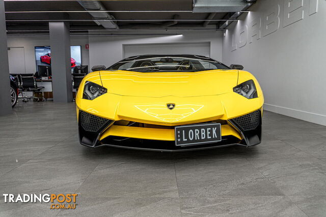 2016 Lamborghini Aventador LP750-4 834 Super Veloce