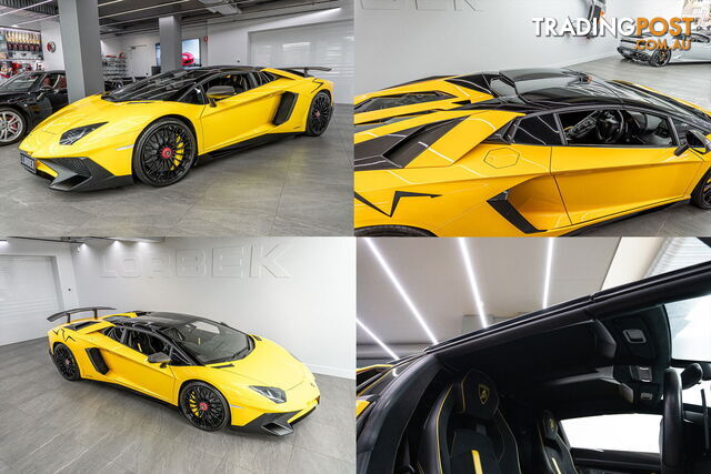 2016 Lamborghini Aventador LP750-4 834 Super Veloce