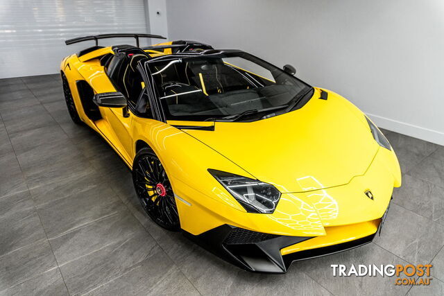 2016 Lamborghini Aventador LP750-4 834 Super Veloce