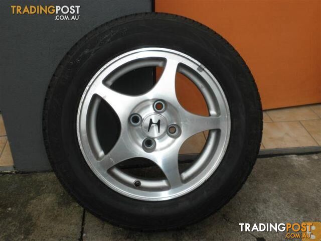 HONDA CIVIC 14 INCH GENUINE ALLOY WHEELS