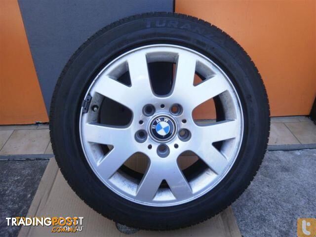 WHEELS TYRES BMW 325 E46 16 INCH GENUINE ALLOY WHEELS