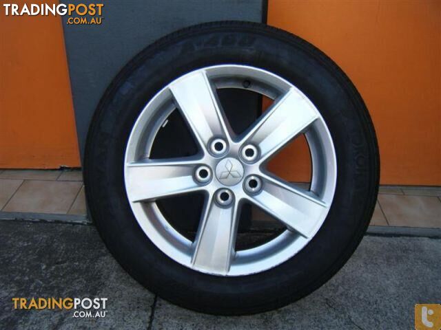 MITSUBISHI LANCER SPORTS 16 INCH GENUINE ALLOY WHEELS