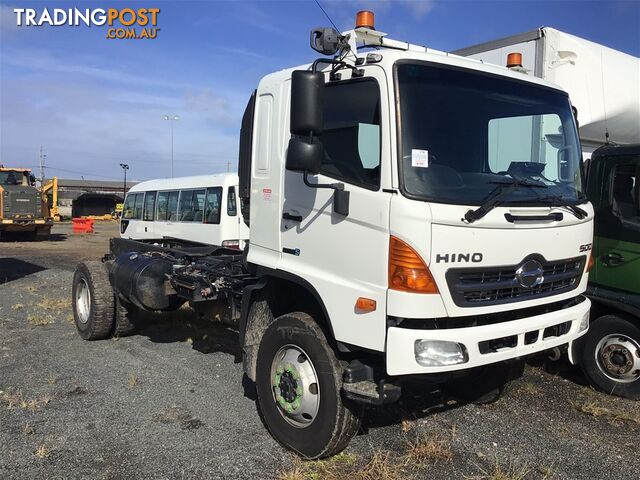 2012 HINO GT 4 x 4 Cab Chassis Truck
