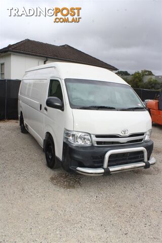 2013 Toyota HiAce SLWB High Roof Refrigerated Van