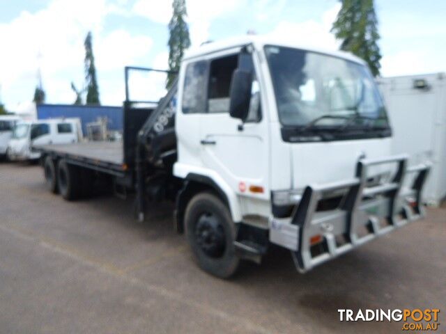 Nissan UD PKC310 6 x 2 Tray Body Truck with Crane