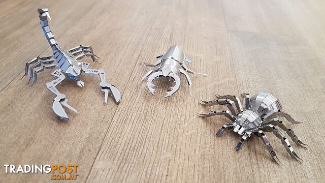 3-d Metal Model Animals. Kit form. FREE Postage. $12 each. Build a stunning 3-d model.