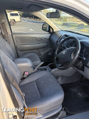 2011 Toyota Hilux GUN126R SR Ute Manual