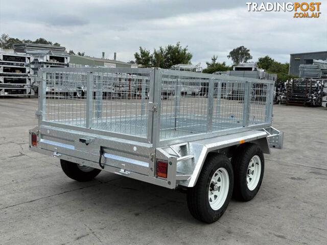 8x5 Tandem Box Trailer with 600mm Removable Cage â Y-Series 2000kg ATM Galvanised - photo 5 of 8