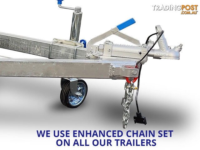 8x5 Tandem Box Trailer with 600mm Removable Cage â Y-Series 2000kg ATM Galvanised - photo 2 of 8