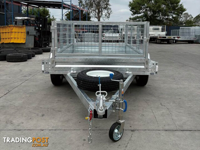8x5 Tandem Box Trailer with 600mm Removable Cage â Y-Series 2000kg ATM Galvanised - photo 4 of 8