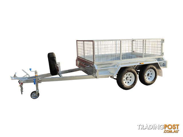 8x5 Tandem Box Trailer ATM-2000kg For Sale With Jockey Wheel