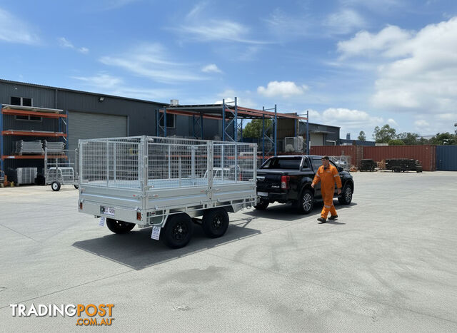 10x7 Hydraulic Tipper Flat Top Trailer For Sale 3500KG/4500KG ATM - photo 3 of 10
