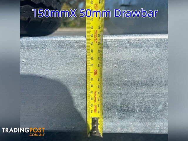 10x7 Hydraulic Tipper Flat Top Trailer For Sale 3500KG/4500KG ATM - photo 5 of 10