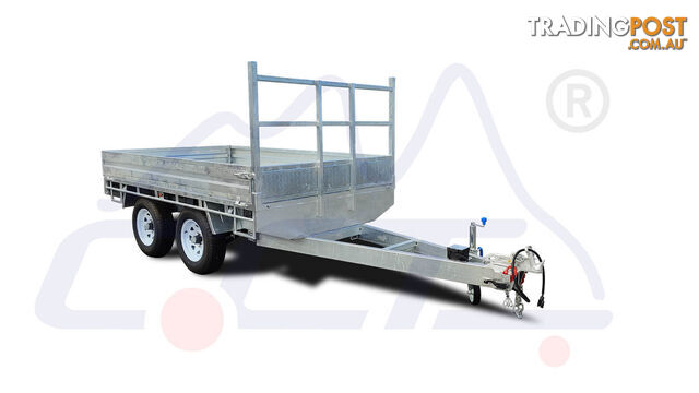 10x6 Flat Top Trailer For Sale (Flatdeck) ATM 3500KG WITH RAMPS