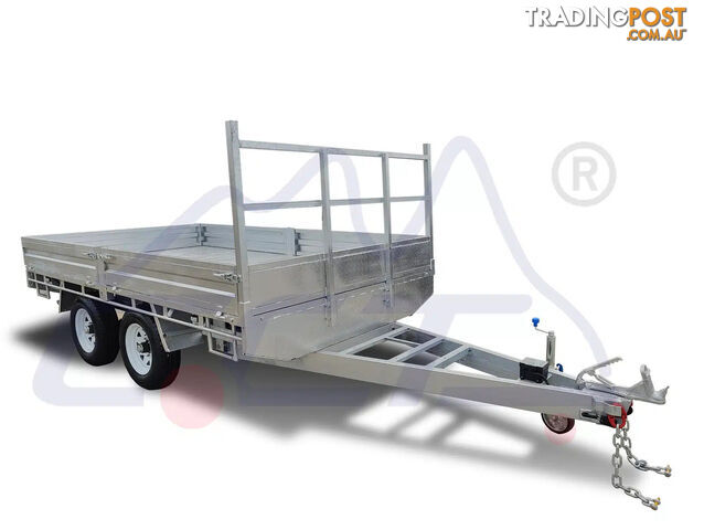 14x7 Flat Top Trailer For Sale (Flatdeck) ATM-3500KG WITH RAMPS