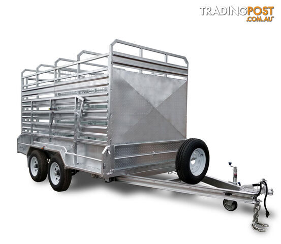 12x6 LIVESTOCK/ CATTLE TRAILER ATM 3500KG WITH Side Rails And Ramps