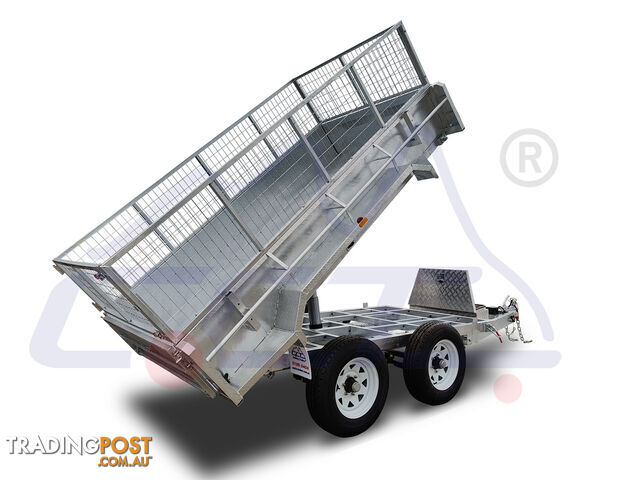 10x5 Hydraulic Tipper Trailer For Sale (3500KG ATM)