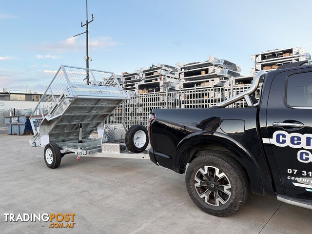 8x5 Hydraulic Tipper Box Trailer For Sale 1400kg ATM - photo 3 of 4