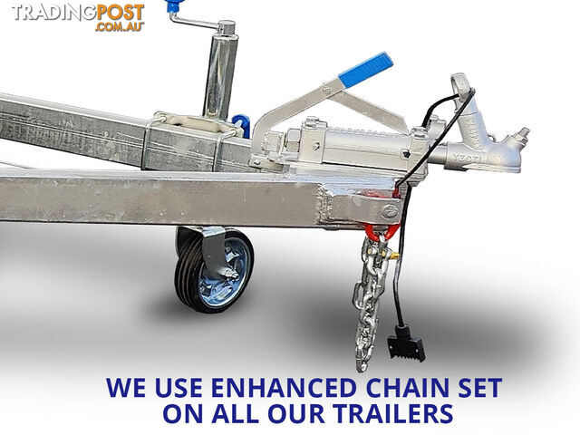 10x5 Tandem Box Trailer with 600mm Removable Cage â Y-Series 2000kg ATM Galvanised - photo 2 of 8